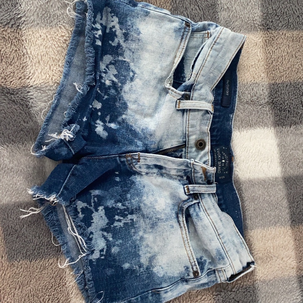 jean shorts barely worn